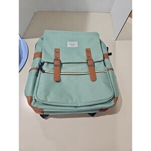 Modoker Fashionbag Backpack Computer Bag Green NWOT
